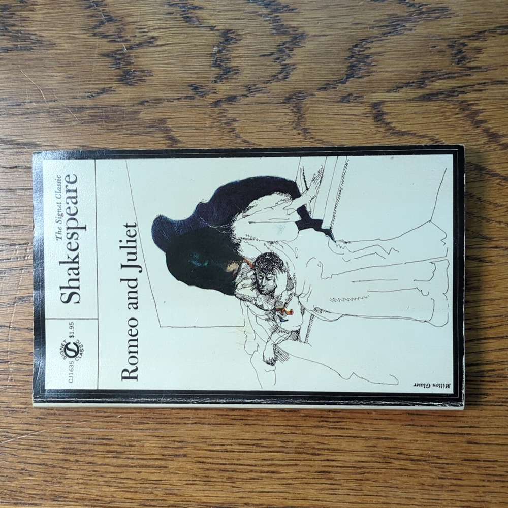 Vintage 60s Romeo And Juliet The Signet Classic Shakespeare Paperback Book